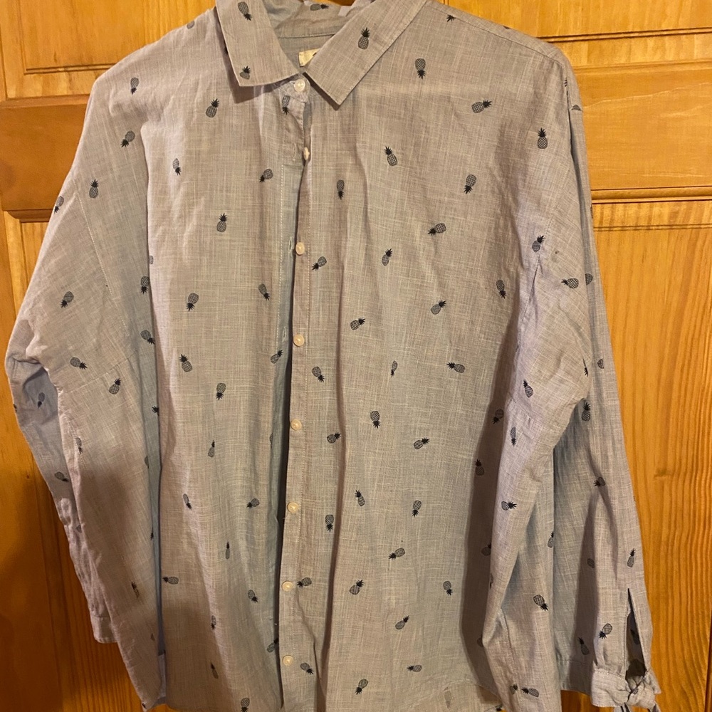 Madewell button down shirt.
